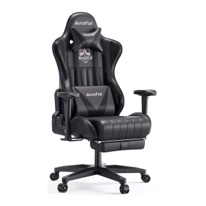 AutoFull C3 Gaming Chair Office Chair Ergonomic Computer Gaming Chair PU Leather